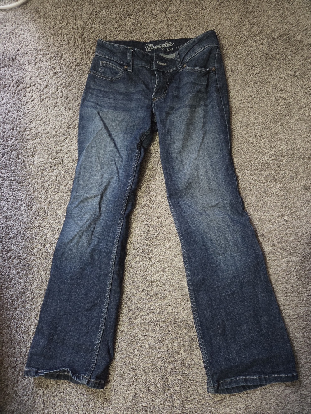 Wrangler Women's Boot Cut Jeans - Indigo Wash